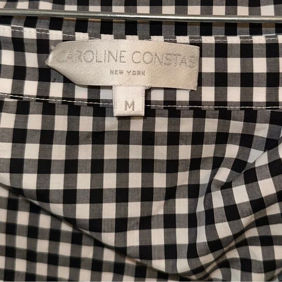 Caroline Constas Persephone off theshoulder top sz M #R1 - Picture 4 of 4